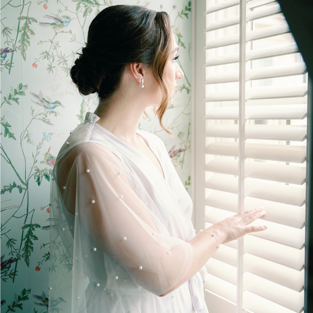Opal Bridal Robe